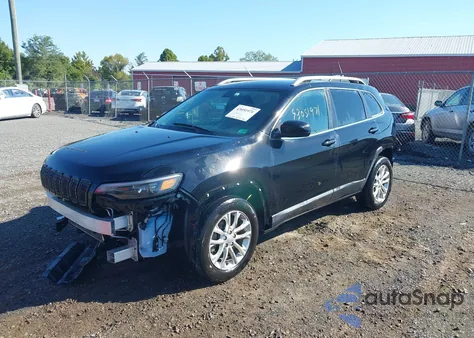 2019 Jeep Cherokee Latitude Fwd из США, поврежденный, VIN 1C4PJLCX3KD186747